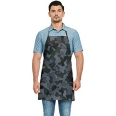 Camouflage Violet Kitchen Apron