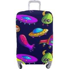 Space Pattern Luggage Cover (large)