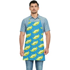 Pattern Aliens Kitchen Apron