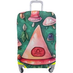 Magic Mushroom Wizardry Luggage Cover (large)