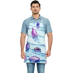 Water Tide Gemstone Kitchen Apron