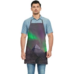 Aurora Northern Lights Celestial Magical Astronomy Kitchen Apron