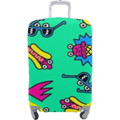 Pattern Adweek Summer Luggage Cover (large)