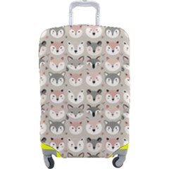 Cute Animals Luggage Cover (large)