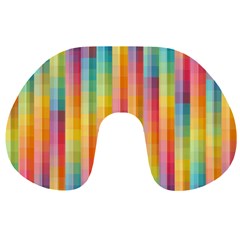Background Colorful Abstract Travel Neck Pillows