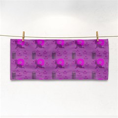 Punk Baby Violet Hand Towel