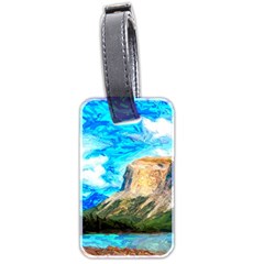 Painting Paintings Mountain Luggage Tags (two Sides)