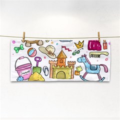 Baby Equipment Child Sketch Hand Hand Towel