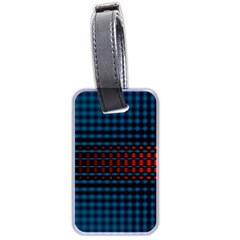 Signal Background Pattern Light Texture Luggage Tag (two Sides)