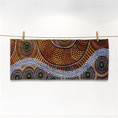 Aboriginal Traditional Pattern Hand Towel
