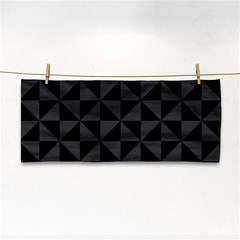 Abstraittrianglesnoir Hand Towel