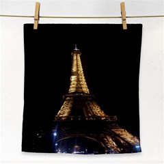 Tour Eiffel Paris Nuit Face Towel