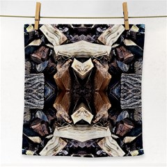Wood Patterns Face Towel