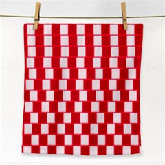 Illusion Waves Pattern Face Towel
