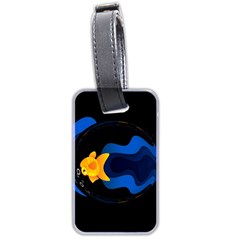 Digital Illusion Luggage Tag (two Sides)