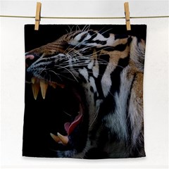 Angry Tiger Roar Face Towel