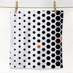 Honeycomb Hexagon Pattern Abstract Face Towel
