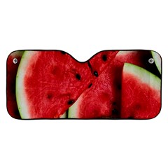 Watermelon, Fruit, Green, Red Car Windshield Sunshade