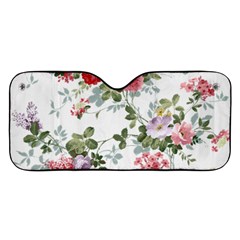 Floral Elements Peony Chinese Rose Car Windshield Sunshade