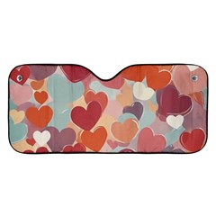 Valentines Day Hearts Romance Love Car Windshield Sunshade