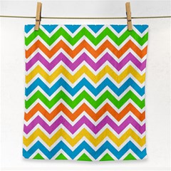 Chevron Pattern Design Texture Face Towel